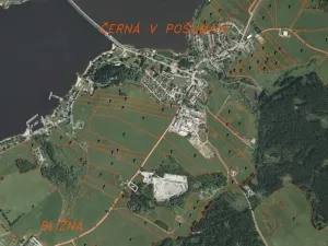 Dražba louky, Černá v Pošumaví, 2972 m2