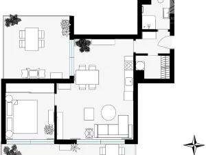 Prodej bytu 2+kk, Praha - Vysočany, Na výběžku, 80 m2