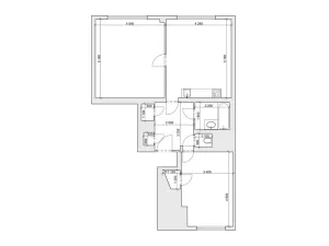 Pronájem bytu 3+kk, Hradec Králové - Pražské Předměstí, Břetislavova, 77 m2