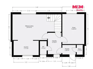 Pronájem rodinného domu, Dolní Beřkovice, Dolní hájek, 100 m2
