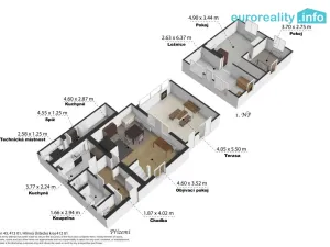 Prodej rodinného domu, Hlinná - Lbín, 103 m2