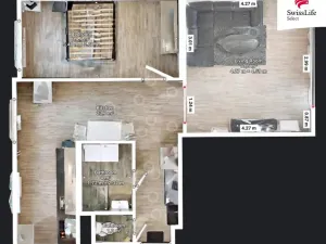 Prodej bytu 2+1, Třemešná, 65 m2