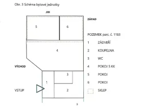 Prodej bytu 3+kk, Brno, Kohoutovická, 70 m2