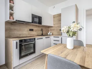 Pronájem bytu 1+kk, Praha - Karlín, Pobřežní, 27 m2