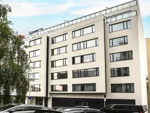 Pronájem bytu 1+kk, Praha - Karlín, Pobřežní, 27 m2