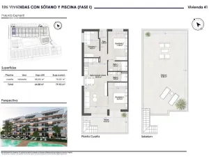 Prodej bytu 4+kk, San Javier, Murcia, Španělsko, 78 m2