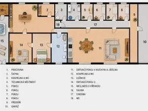 Prodej vícegeneračního domu, Pečky, 280 m2