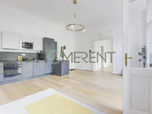 Pronájem bytu 2+kk, Praha - Karlín, Kaizlovy sady, 53 m2