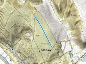 Prodej podílu pole, Nosislav, 662 m2