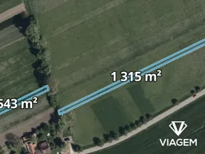 Prodej podílu pole, Hrubá Vrbka, 929 m2