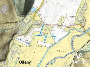 Prodej pole, Olšany, 1059 m2