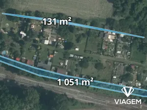 Prodej zahrady, Černčice, 1182 m2
