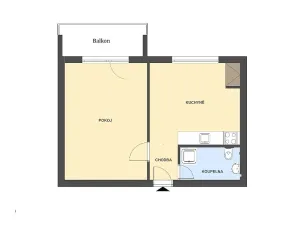 Prodej bytu 1+1, Ostrava - Moravská Ostrava, Lechowiczova, 35 m2