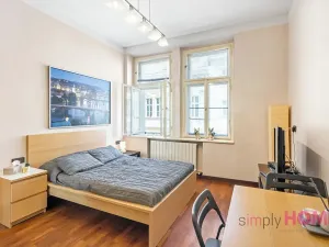 Pronájem bytu 1+kk, Praha - Žižkov, Cimburkova, 21 m2