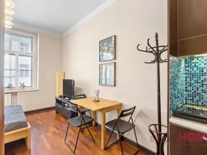 Pronájem bytu 1+kk, Praha - Žižkov, Cimburkova, 21 m2