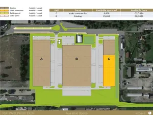 Pronájem skladu, Prostějov, Průmyslová, 4000 m2