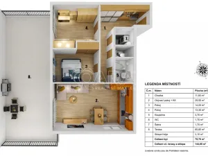 Prodej bytu 3+kk, Čelákovice, Volmanova, 75 m2