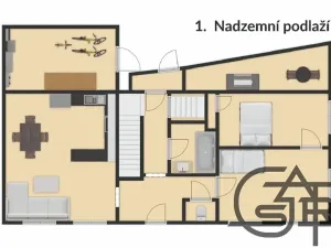 Prodej rodinného domu, Chotěboř, Ningerova, 95 m2