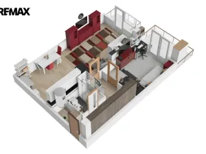 Prodej bytu 2+kk, Kamenice - Ládví, Benešovská, 60 m2