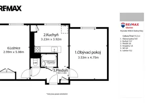 Prodej bytu 2+1, Sokolov, Hornická, 52 m2