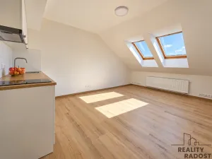 Pronájem bytu 1+kk, Brno, Rajhradská, 24 m2