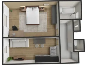Prodej bytu 2+kk, Praha - Holešovice, U parního mlýna, 46 m2