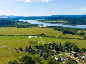 Prodej pozemku pro bydlení, Horní Planá - Pernek, Maňava, 1127 m2