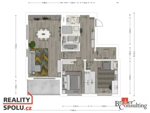 Pronájem bytu 3+kk, Chotěboř, Severní, 86 m2
