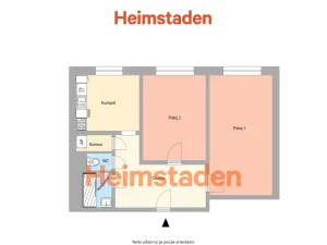 Pronájem bytu 2+1, Havířov - Město, Nedbalova, 57 m2