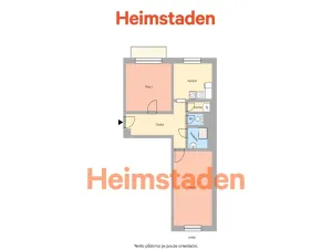 Pronájem bytu 2+1, Havířov - Město, Radniční, 55 m2