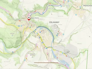 Pronájem bytu 3+kk, Oslavany, Růžová, 50 m2