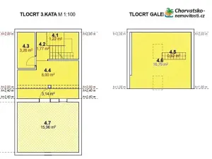 Prodej bytu 3+kk, Pag, Chorvatsko, 54 m2