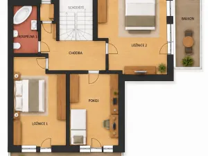 Prodej bytu 5+kk, Ondřejov - Třemblat, Výstavní, 286 m2