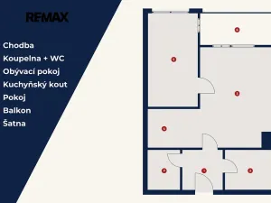 Pronájem bytu 2+kk, Praha - Hlubočepy, Divíškové, 50 m2