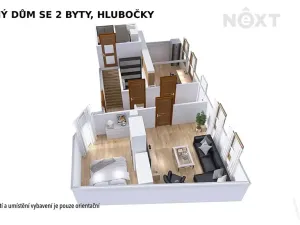 Prodej rodinného domu, Hlubočky, Olomoucká, 100 m2