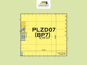 Pronájem skladu, Plzeň - Skvrňany, Podnikatelská, 5119 m2