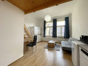 Pronájem bytu 1+kk, Praha - Smíchov, Lidická, 30 m2