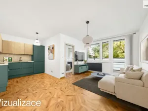 Prodej bytu 2+kk, Poděbrady - Poděbrady III, Kunštátská, 44 m2