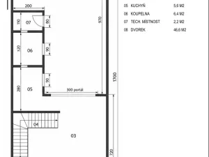 Prodej rodinného domu, Hostěrádky-Rešov, 71 m2