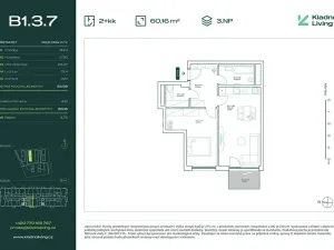 Prodej bytu 2+kk, Kladno, Pražská, 56 m2
