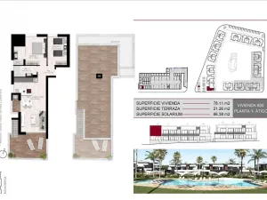 Prodej rodinného domu, Ciudad Quesada, Alicante, Španělsko, 78 m2