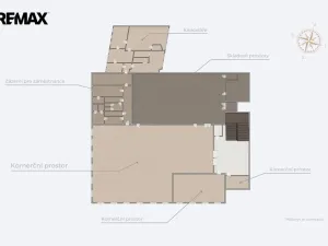 Prodej obchodního prostoru, Třebíč - Vnitřní Město, Komenského nám., 1008 m2