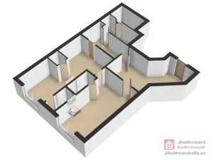 Pronájem obchodního prostoru, Hustopeče, Bratislavská, 71 m2