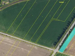 Prodej podílu pole, Hněvčeves, 2481 m2