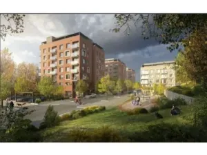 Pronájem bytu 2+kk, Praha - Karlín, Švarcova, 55 m2