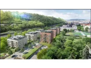 Pronájem bytu 2+kk, Praha - Karlín, Švarcova, 55 m2