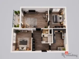 Prodej bytu 3+1, Stráž pod Ralskem, Mlýnská, 70 m2