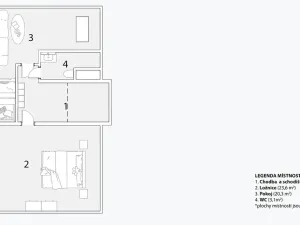 Prodej bytu 4+1, Nedvědice, 127 m2