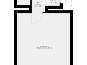 Pronájem bytu 1+kk, Praha - Žižkov, Jana Želivského, 30 m2