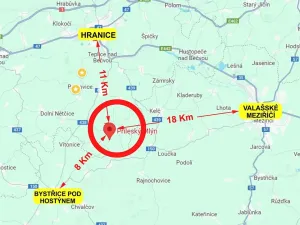 Prodej ubytování, Všechovice, 2500 m2
